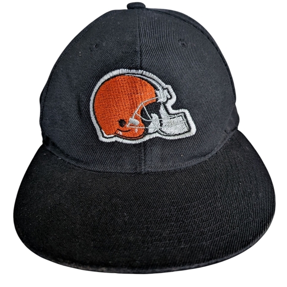 Nfl Team Other - Cleveland Browns NFL Flat Bill Fitted Cap Size 7
